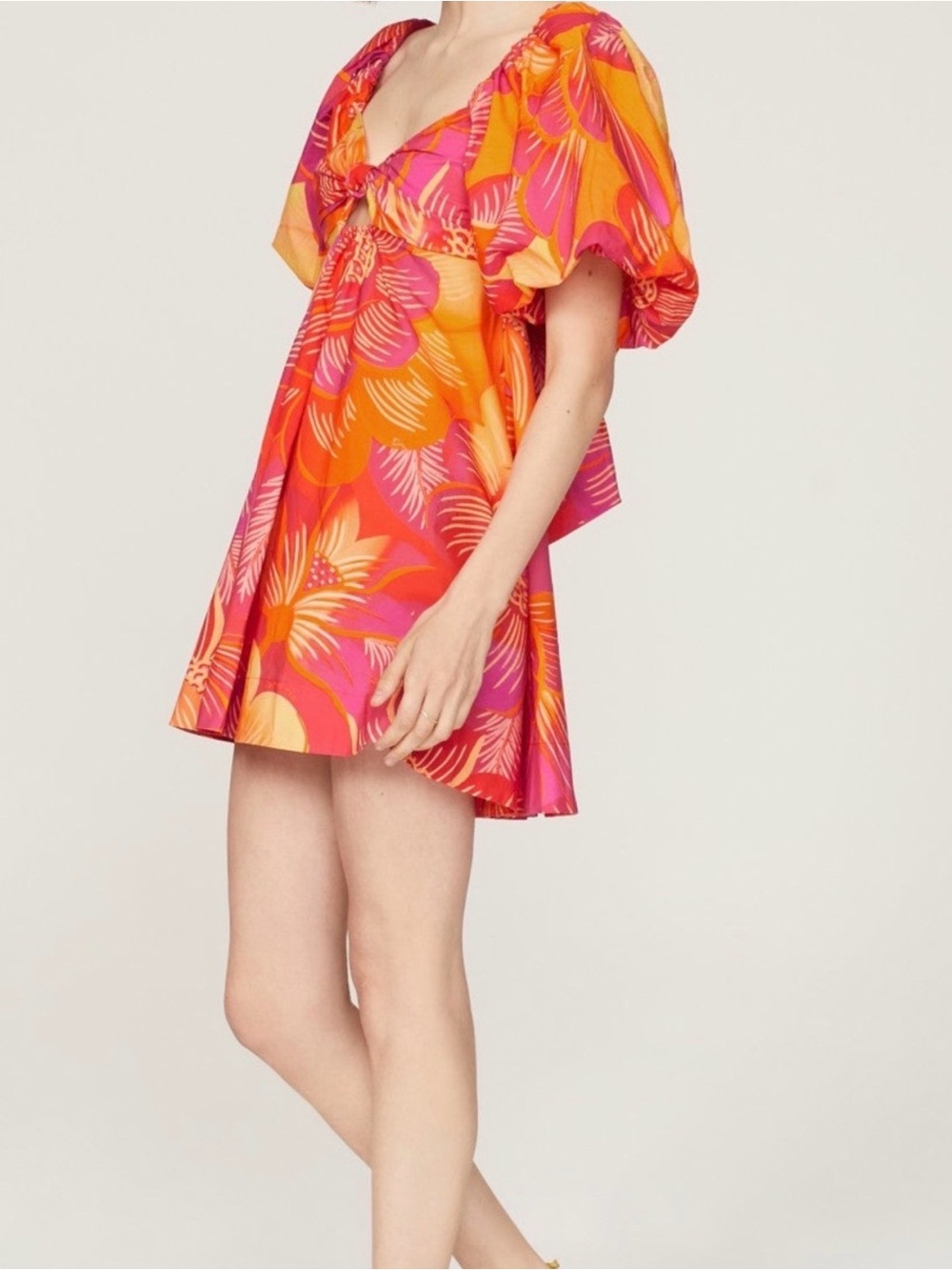 FARM RIO Summer Garden Dress Floral Rafiant Pink & Orange
sz m
Cotton - Picture 2 of 13